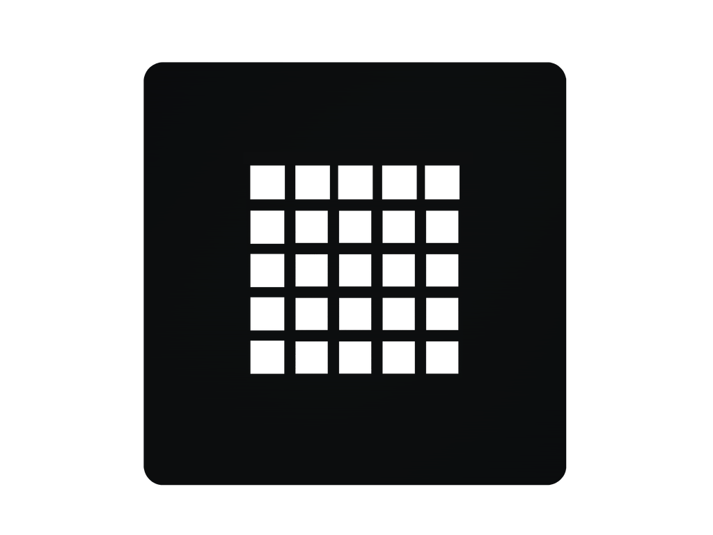 Grelha pintada opcional