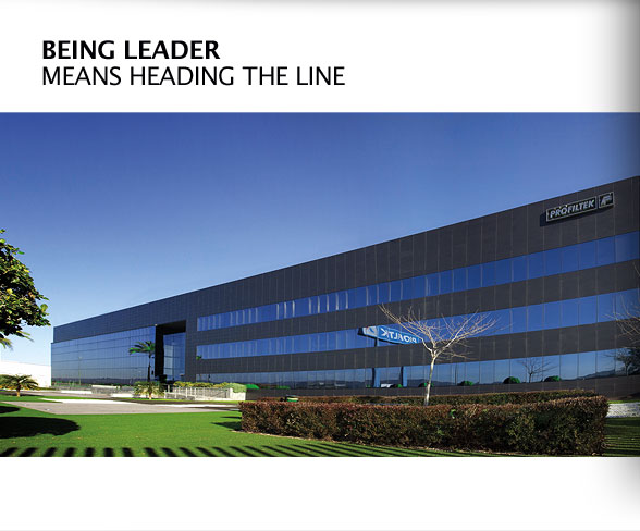 Being leader means heading the line
