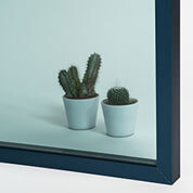 Acabamentos de vidro Azul Laminato de Profiltek