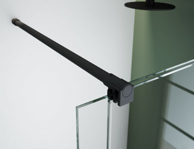 Barra Vanity, Preto VANITY Profiltek