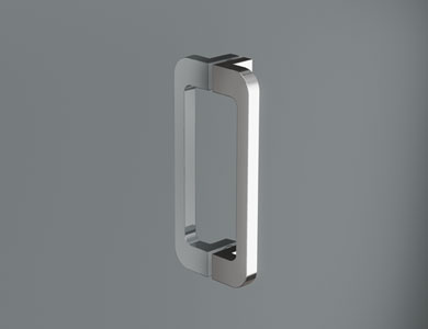 Standard Nantes Griff. Chrom-Finish PRM Barrierefrei Profiltek