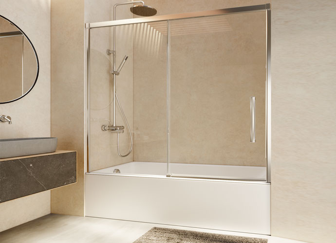 Sliding shower enclousure made to measure hit 110