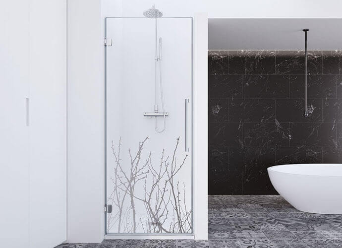 Bath enclousure with Imagik Profiltek ng210
