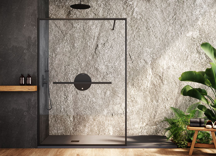 Fixed shower enclousure nordic FN2003 Profiltek