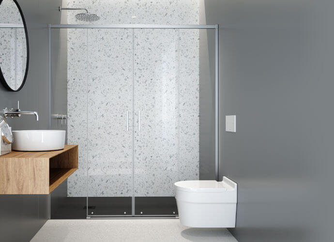 Sliding bath enclousure sa325 Profiltek