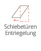 Schiebetüren Entriegelung