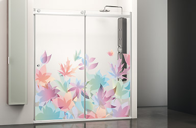 Serie Select/Moon de mamparas correderas de baño PROFILTEK 