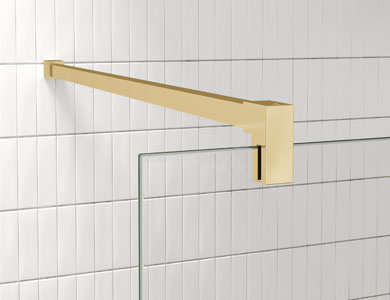 Stabilisationsstange. Ausführung Gold Matt KLEE Profiltek