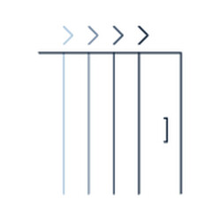 Fermeture progressive