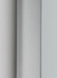 Silver profile for Profiltek shower screen
