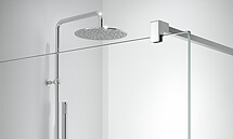 Clear glass for Profiltek shower screen