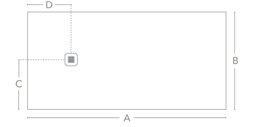 Bondes base de duche Profiltek
