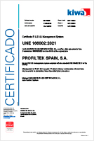 Certificado calidad
