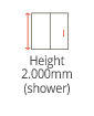 Height 2000 shower