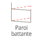 Paroi battante