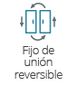 Fijo de union reversible