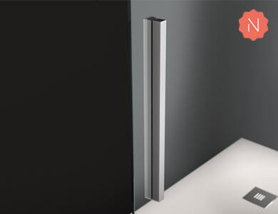 Poignée Luca de série Chrome Brillant ELMA Profiltek