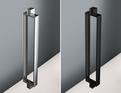 Pega Turín de série, Cromo Brilho ou Preto VITA Profiltek