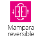 Mampara reversible