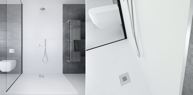 Panel cladding in texture and colour of the tray Profiltek