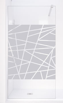 Vidrio Arenado RAYAS