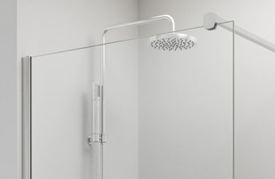 Vidrio TRANSPARENTE mampara baño PROFILTEK